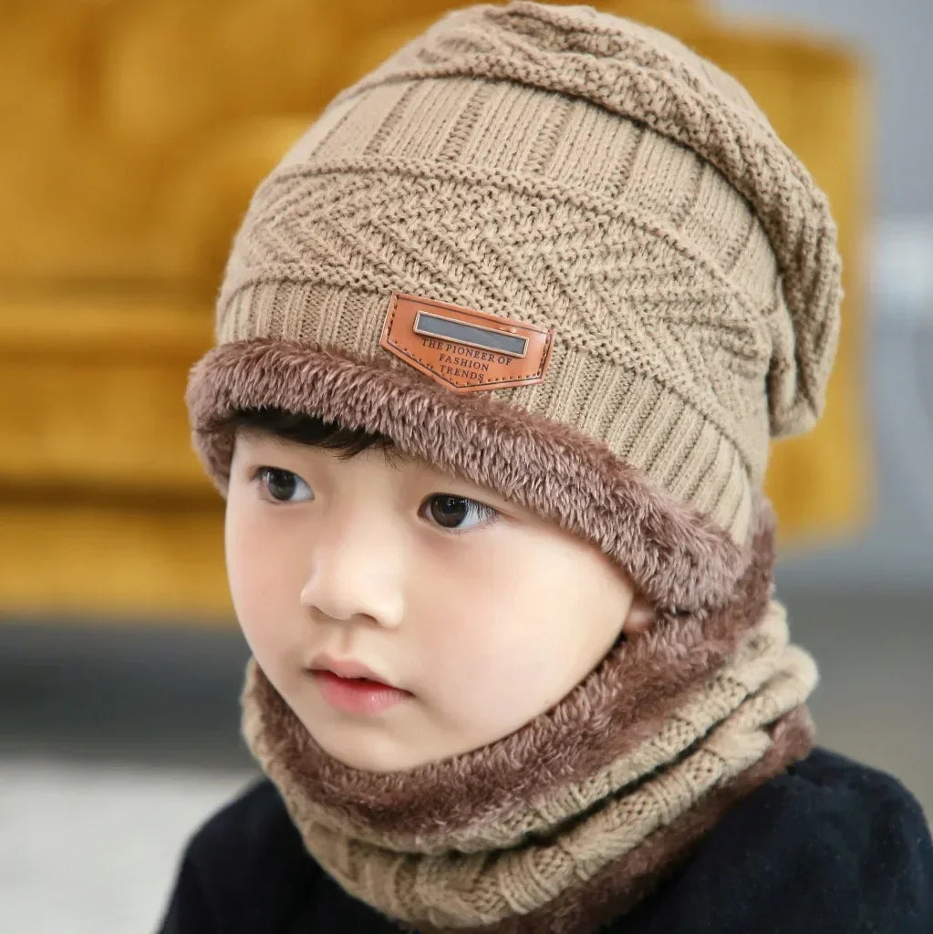 2023 New Winter Hat Scarf and Gloves Set