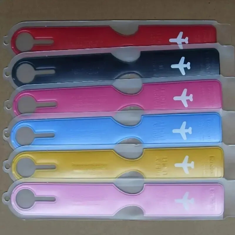 Creative Plane Pattern Baggage Tag Travel Accessories Luggage
