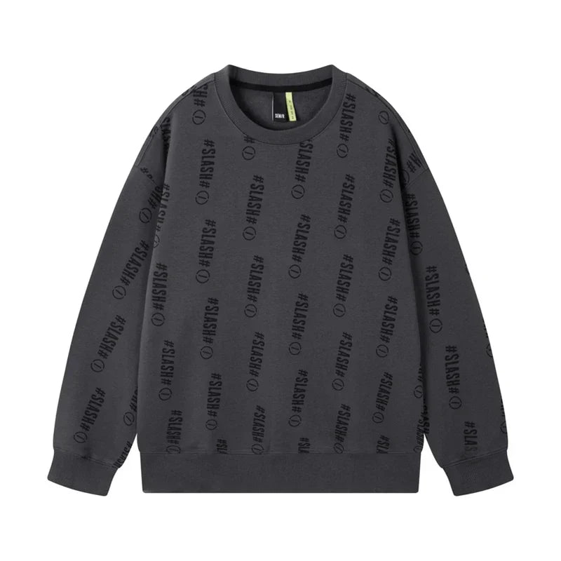 Semir Sweatshirt Men Loose Round Neck Comfortable Fleece