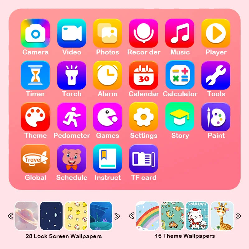Kids Smart Phone Toys for Girls Unicorns Gifts