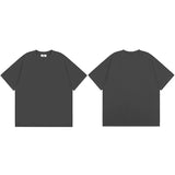 Summer 2024 Men Plain T-Shirt Streetwear 100 Cotton