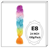 24Inch Synthetic Long Jumbo Ombre Braiding Hair For
