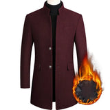 BROWON Brand Business Casual Trench Coat Men Chinese