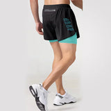 2023 Sport Shorts Men Sportswear Double-deck Training Short