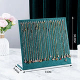 Velvet Necklace Pendant Display Stand Women Jewelry Rack