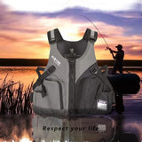 Neoprene Fishing Life Jacket For Adult Survival Swimsuit
