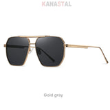 Men's Polarized Sunglasses UV400 TR Metal Colorful Square