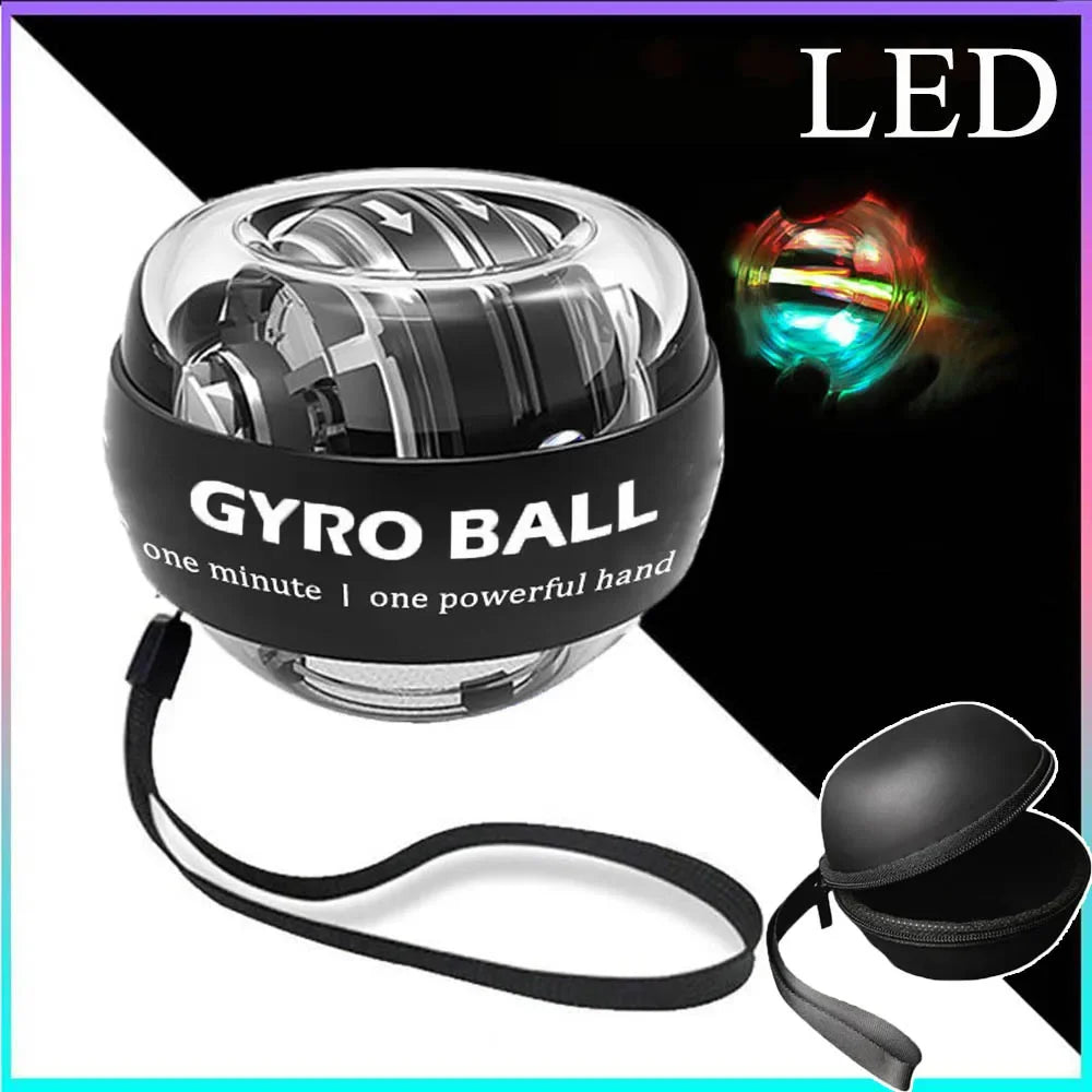 LED Automatic Light-emitting Gyro Wrist Force Handball Automatic