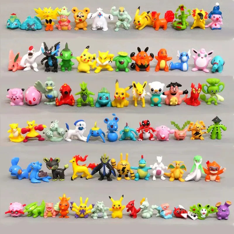 Anime Pokemon Figures Blind Box Pikachu Figurine with