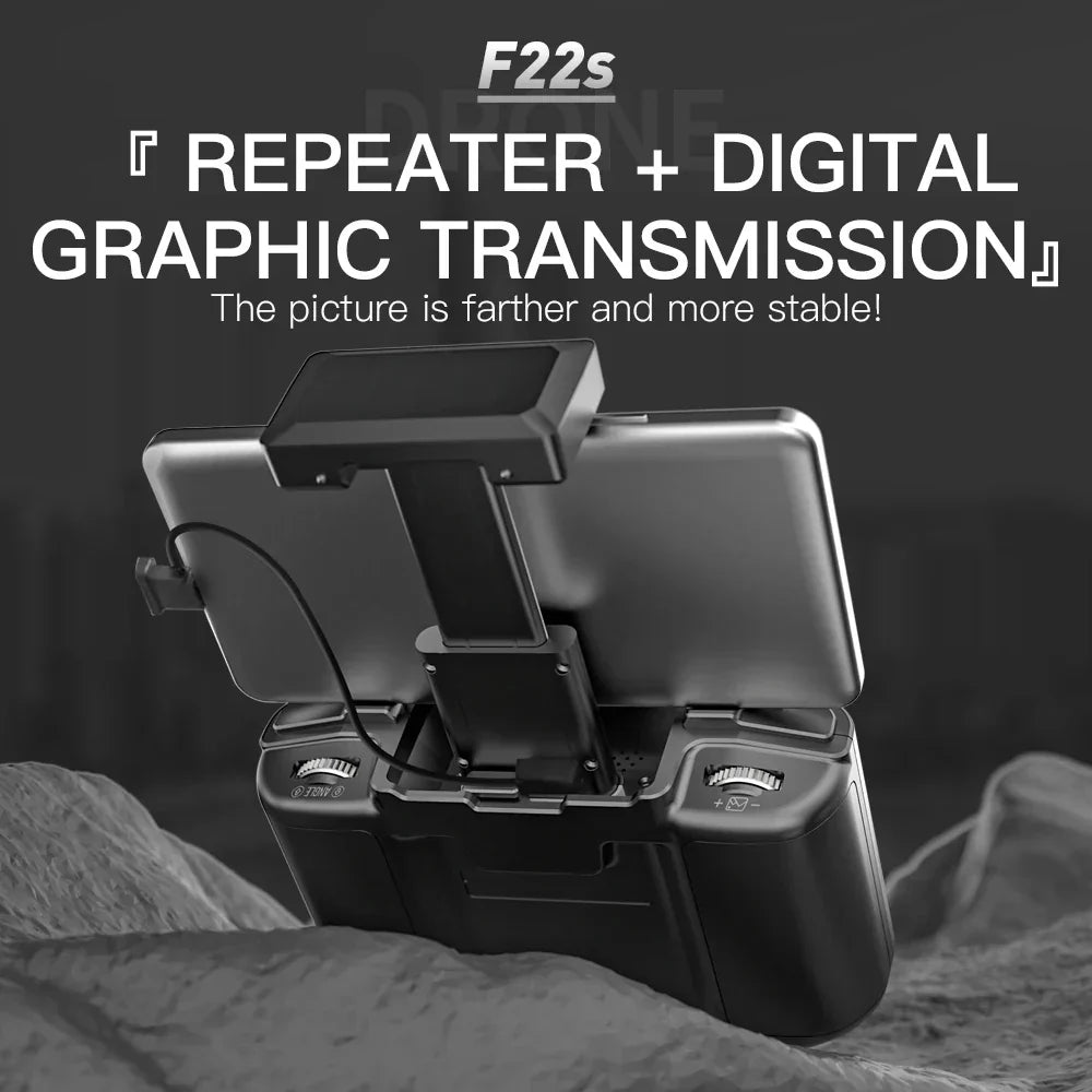 SJRC F22S 4k Pro Drone 2-axis EIS Gimbal