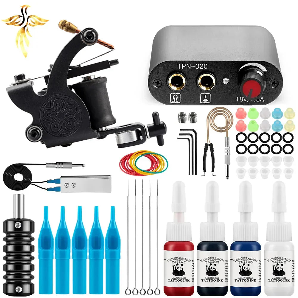 Tattoo Machine Set Beginner Practice Set Tattoo Needles