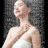 Hygienic bath shower rain ceiling rainfall round Showerhead