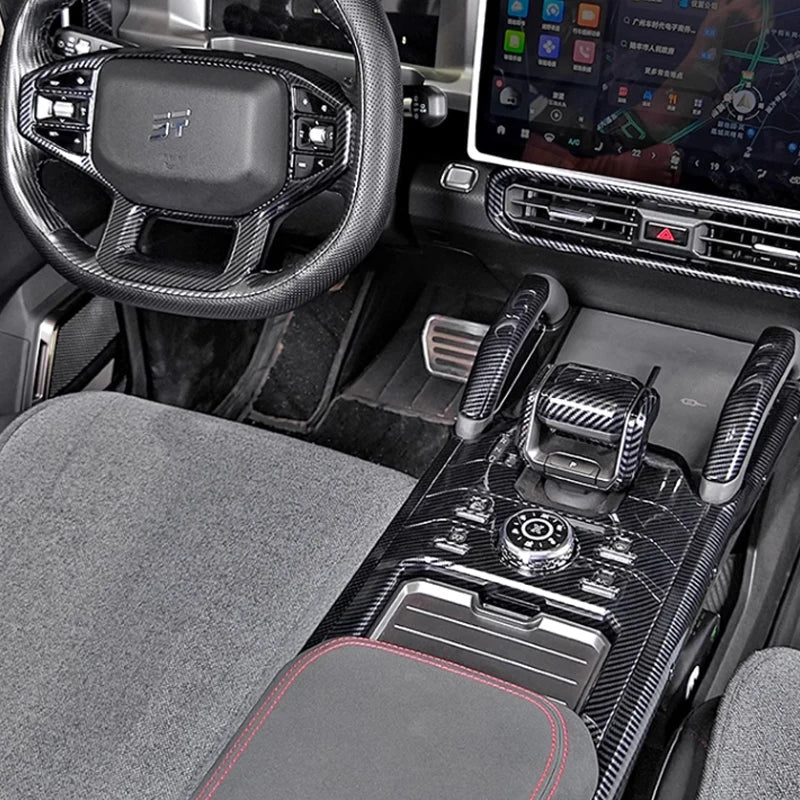 Chery Jetour Traveller T2 Carbon Fiber Patterned Interior
