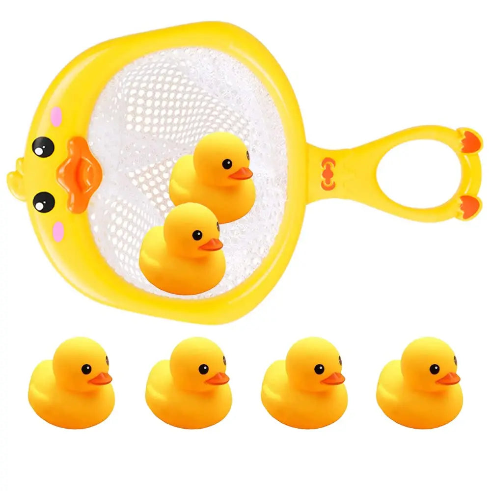 Baby Bath Toys Kids Bathtub Duck Toy Set,Kids