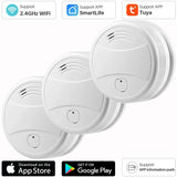 Tuya WiFi Smoke Detector Alarm Smart Fire Protection