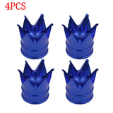 14PCS Creative Crown Aluminum Car Wheel Tyre Tire