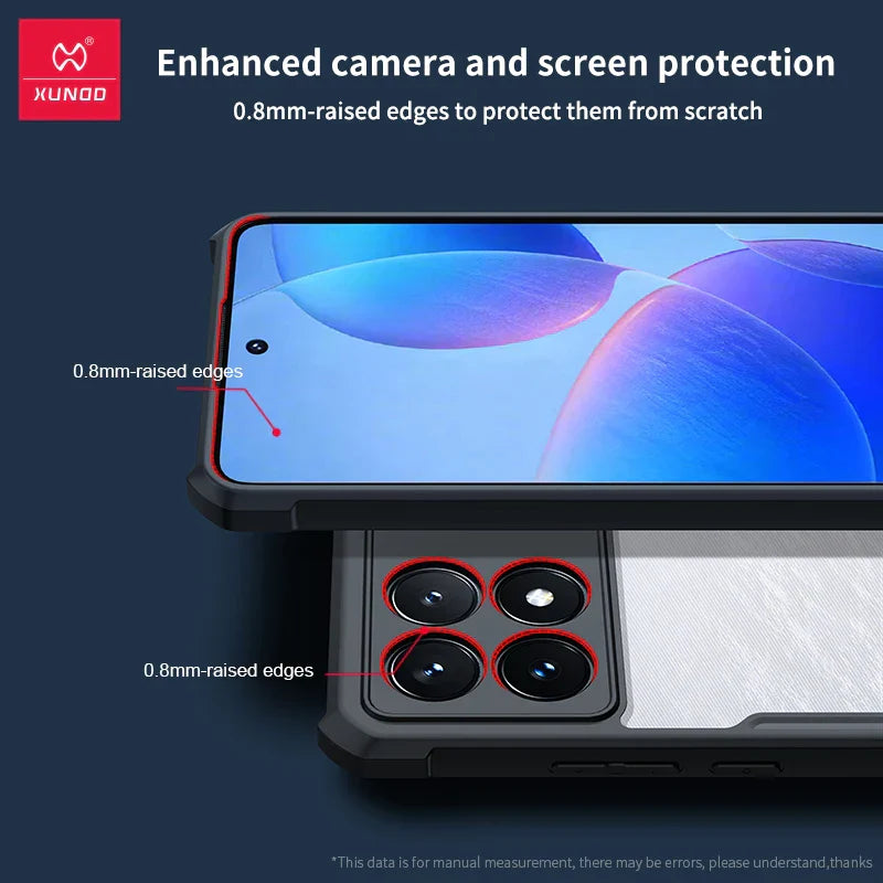 Xundd For Xiaomi Poco X6 Pro Case For