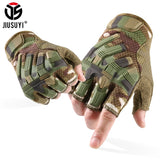 Tactical Fingerless Gloves SWEAT Army Military Airsoft Combat