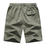 2024 Men's Work Shorts Summer Cotton Thin Casual