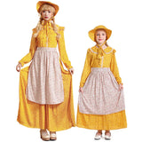 Kids Maid Dress Cosplay Kid Girl Fancy Pastoral