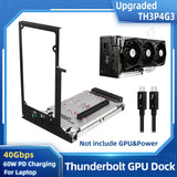 TH3P4G3 Thunderbolt-compatible GPU Dock Laptop to External Graphic
