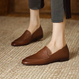 French Style Woman Shoes Autumn Spring Slip On