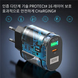 USLION GaN 65W Charger Tablet Laptop Fast Charger