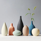 Matte Ceramic Vase | Morandi Modern Vase |