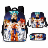 3 Pcs/set Dragon Ball 3D Print Cartoon School