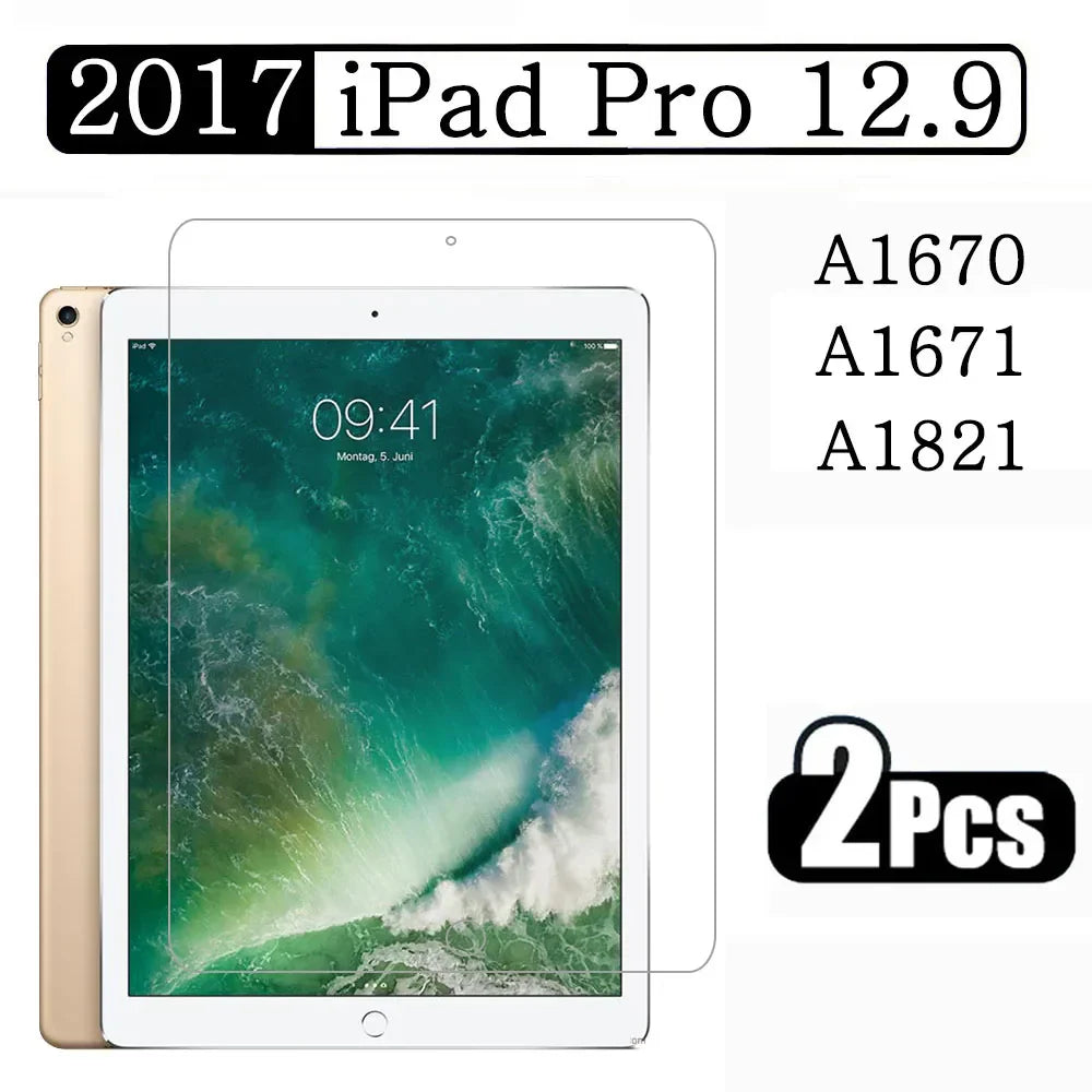 Tempered Glass Screen Protector for Apple iPad Pro - Anti-Scratch Film