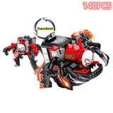 Choo-Choo Charles Horrors Game Building Blocks Demonic Spider