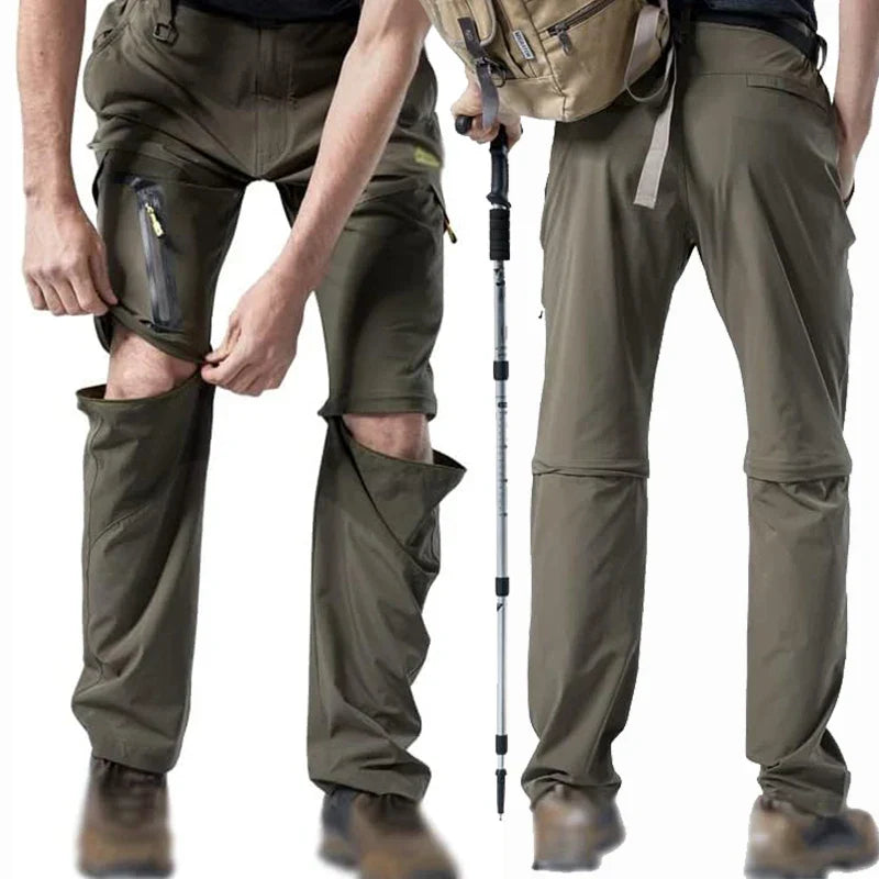 6XL Men Summer Hiking Pants Outdoor Lightweight Tactical