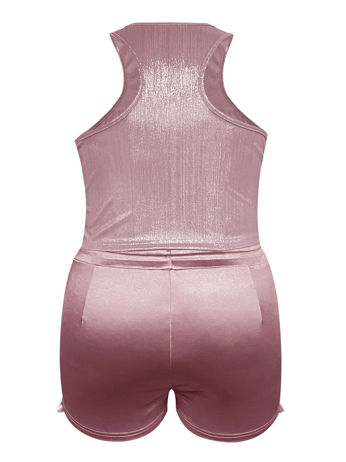 LW Plus Size Cami Drawstring Shorts Set Women