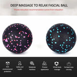 1/2/4PCS Fitness Ball Double Lacrosse Massage Ball Set