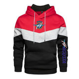 New Spring Autumn Men's Patchwork Color MV Agusta