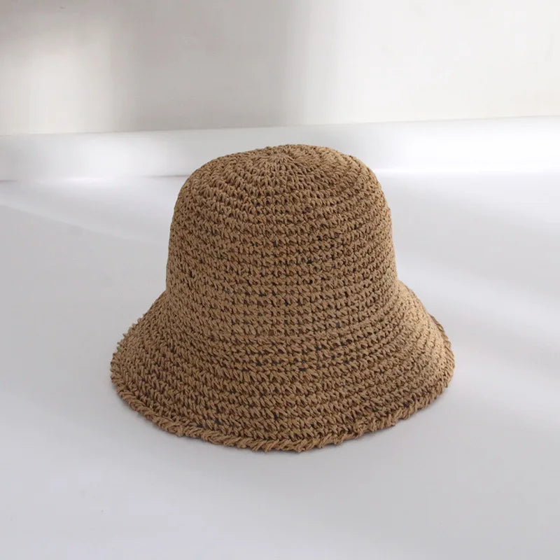 Korean Version Of Women Straw Hat Summer Breathable