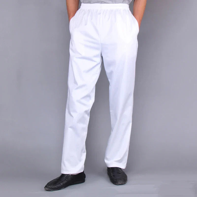 Unisex Chef Uniform Hotel Restaurant Cook Pants BBQ