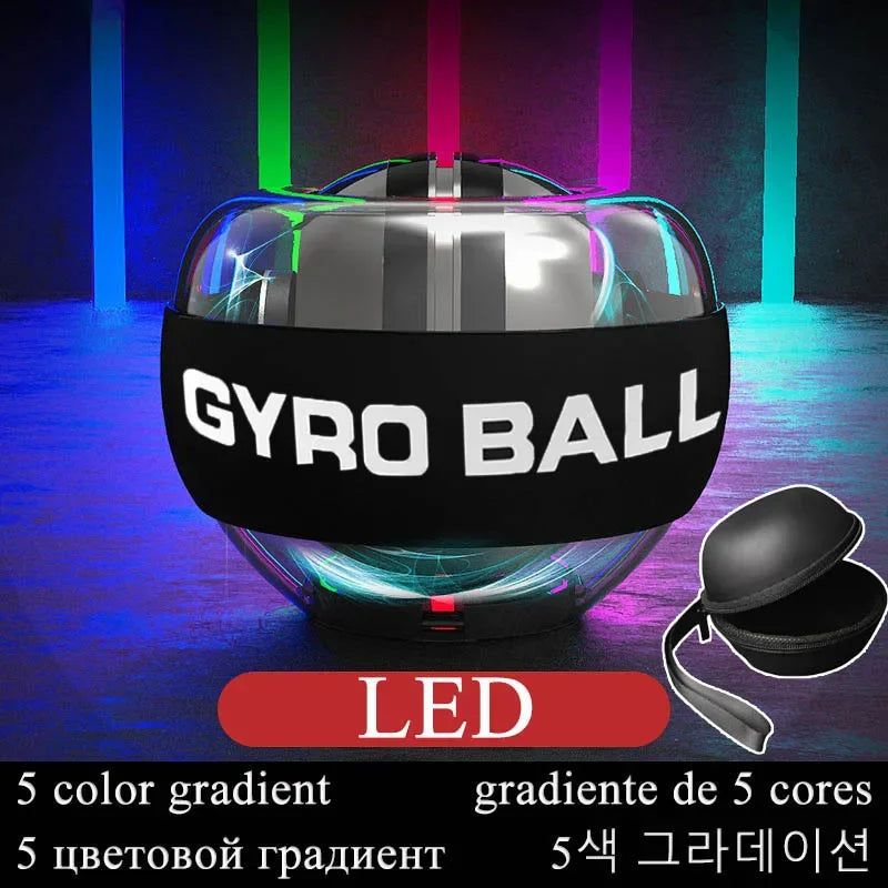 LED Automatic Light-emitting Gyro Wrist Force Handball Automatic