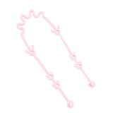 4/3/2PC Baby Pacifier Clip Silicone Teething Chain Baby