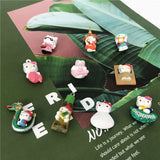 Mini Hello Kitty Cat Christmas Animal Action Figure