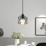 Pendant Lights E27 Hanging Lamp Iron Body Indoor