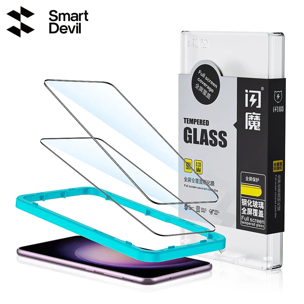 SmartDevil Tempered Glass For Samsung Galaxy S23 plus