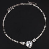 Stonefans Love Heart Waist Chain Jewelry Y2k Belt