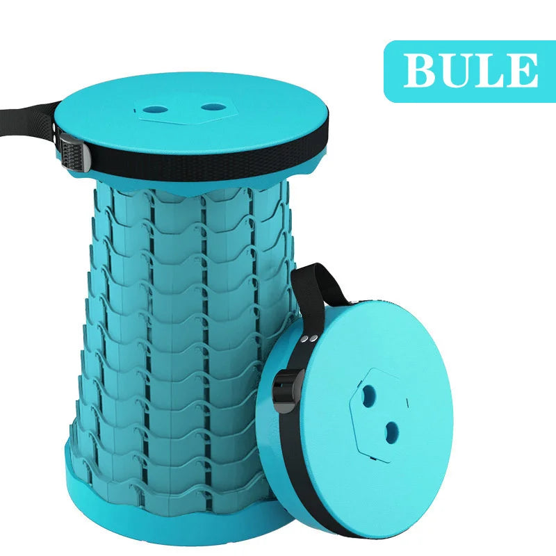 Portable Folding Camping Stools, Outdoor Telescopic Picnic Stools,
