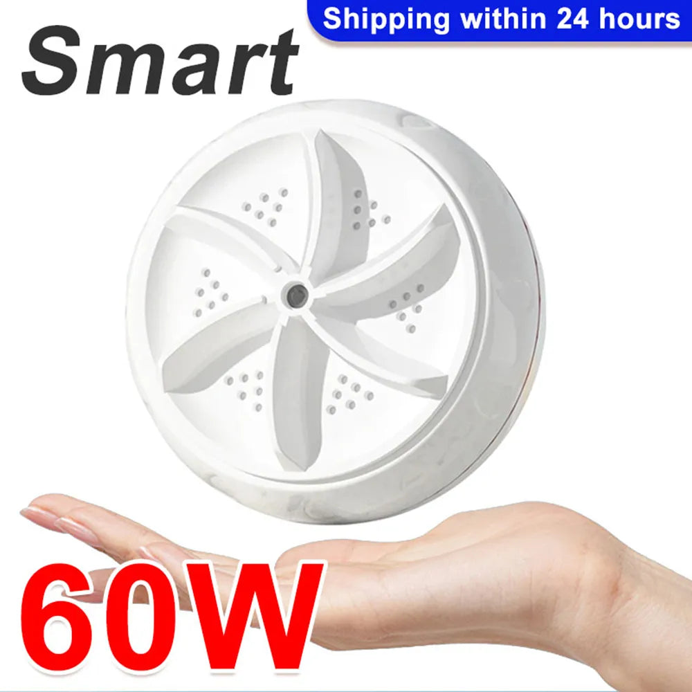 60W Washing Machines Portable Business Travel Mini Washing