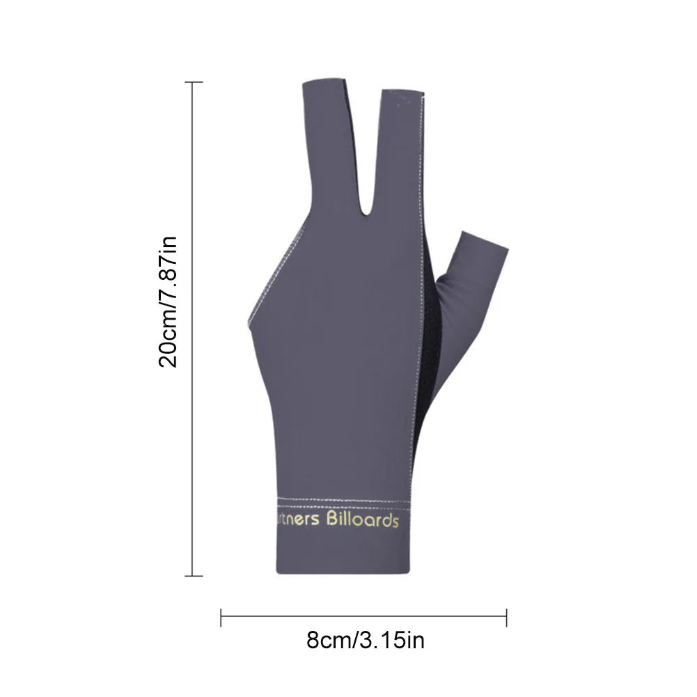 Billiards Glove Left Right Three Finger Snooker Billiard