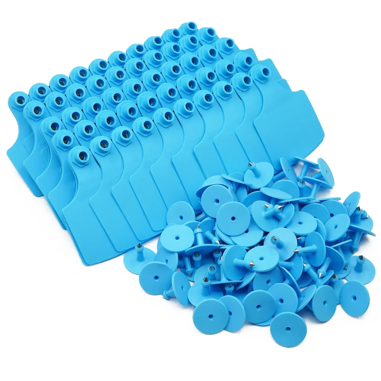 100Pcs Animal Cow Ear Tag Identification Card Label