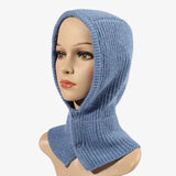 Rainbow Wool Balaclava Hats for Men Women Unisex