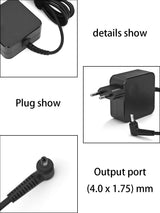 20V 2.25A 45W 4.0*1.7mm Laptop Power Adapter For