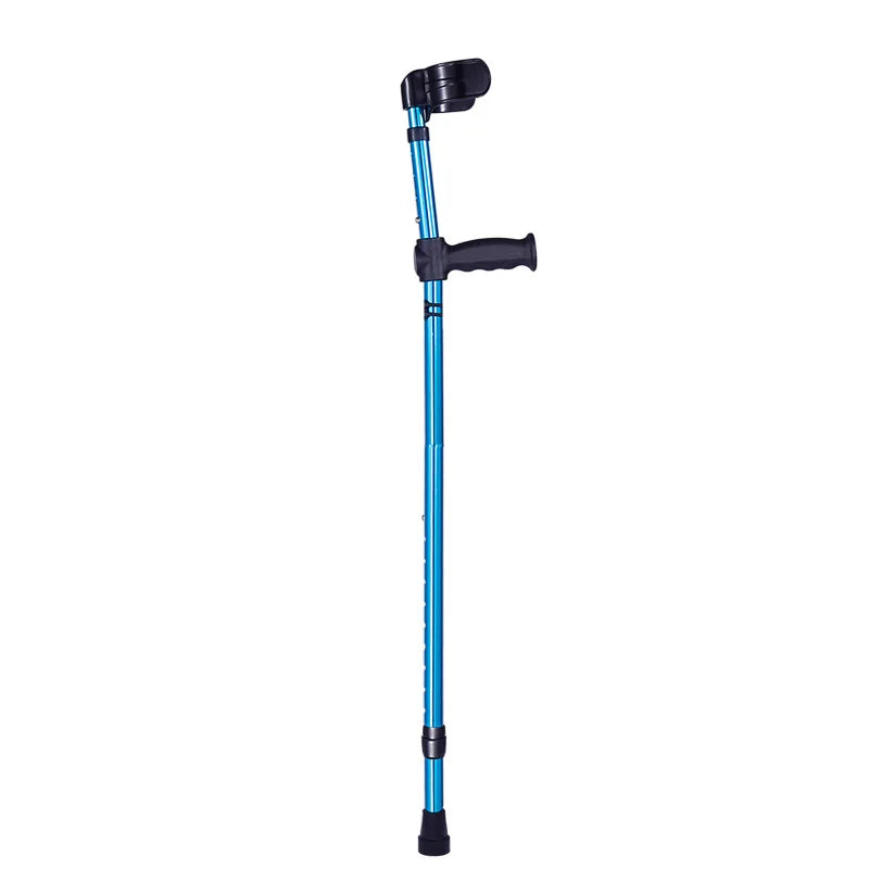 Adjustable Telescopic Underarm Cane Crutch Crutches Aluminum Alloy